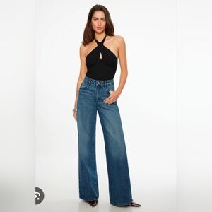 Dynamite CHLOE Ultra Wide Leg & High Rise Jean. .